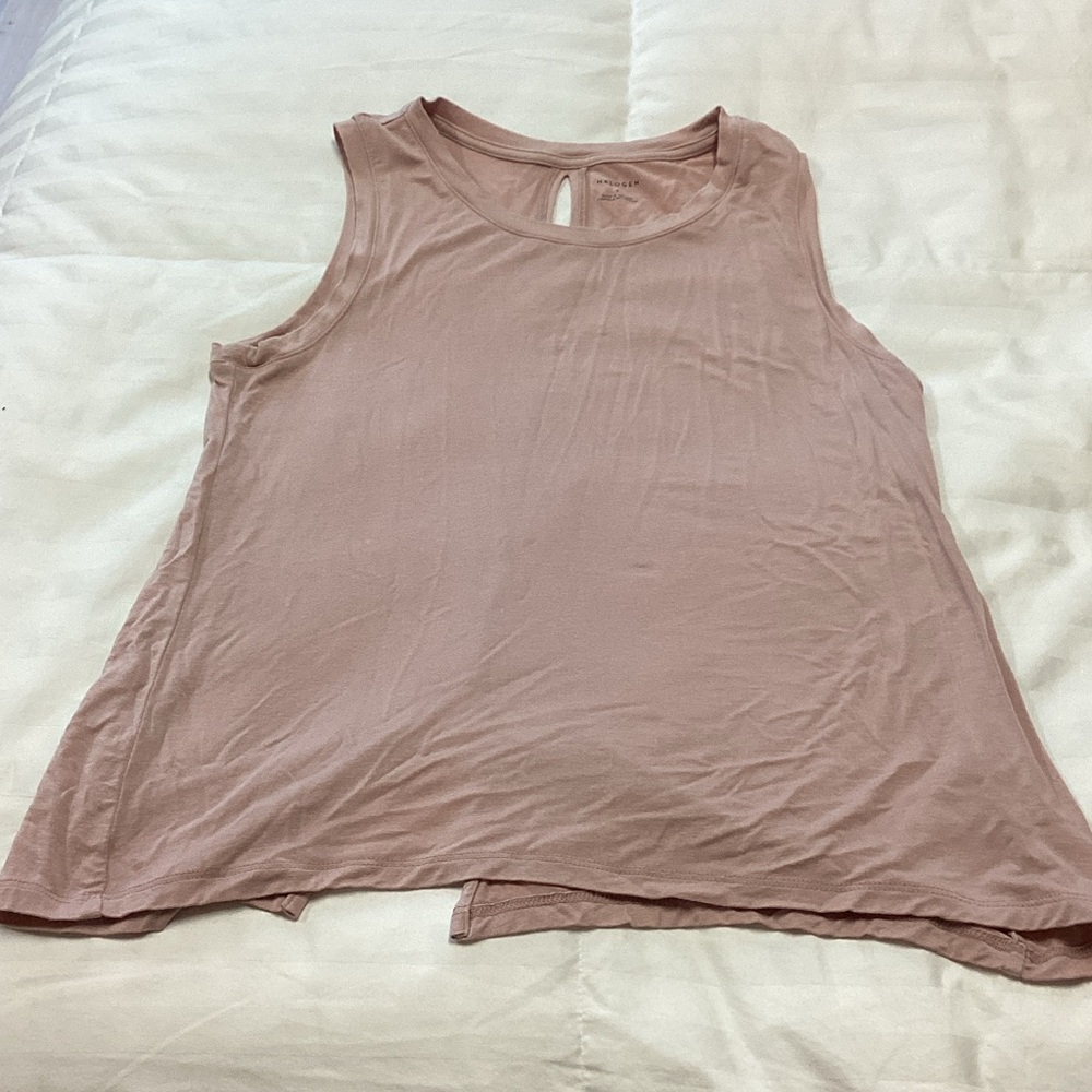 Sleeveless Pink Top